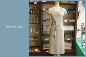 fogリネンフルエプロン
