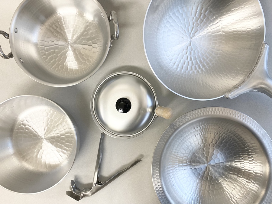 安全性　アルミ製調理道具